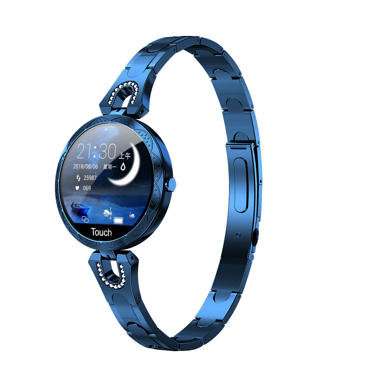 ✨ Fashion Women’s Smart Watch – Waterproof Fitness Tracker with Heart Rate Monitor & Stylish Design