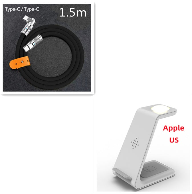 3-in-1 Fast Wireless Charging Station – The Ultimate Charging Solution