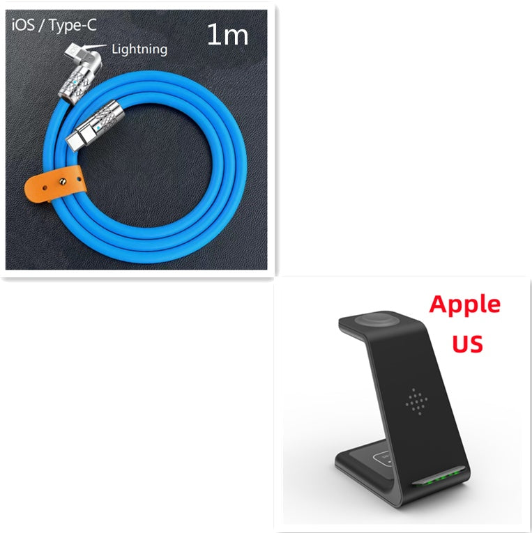 3-in-1 Fast Wireless Charging Station – The Ultimate Charging Solution