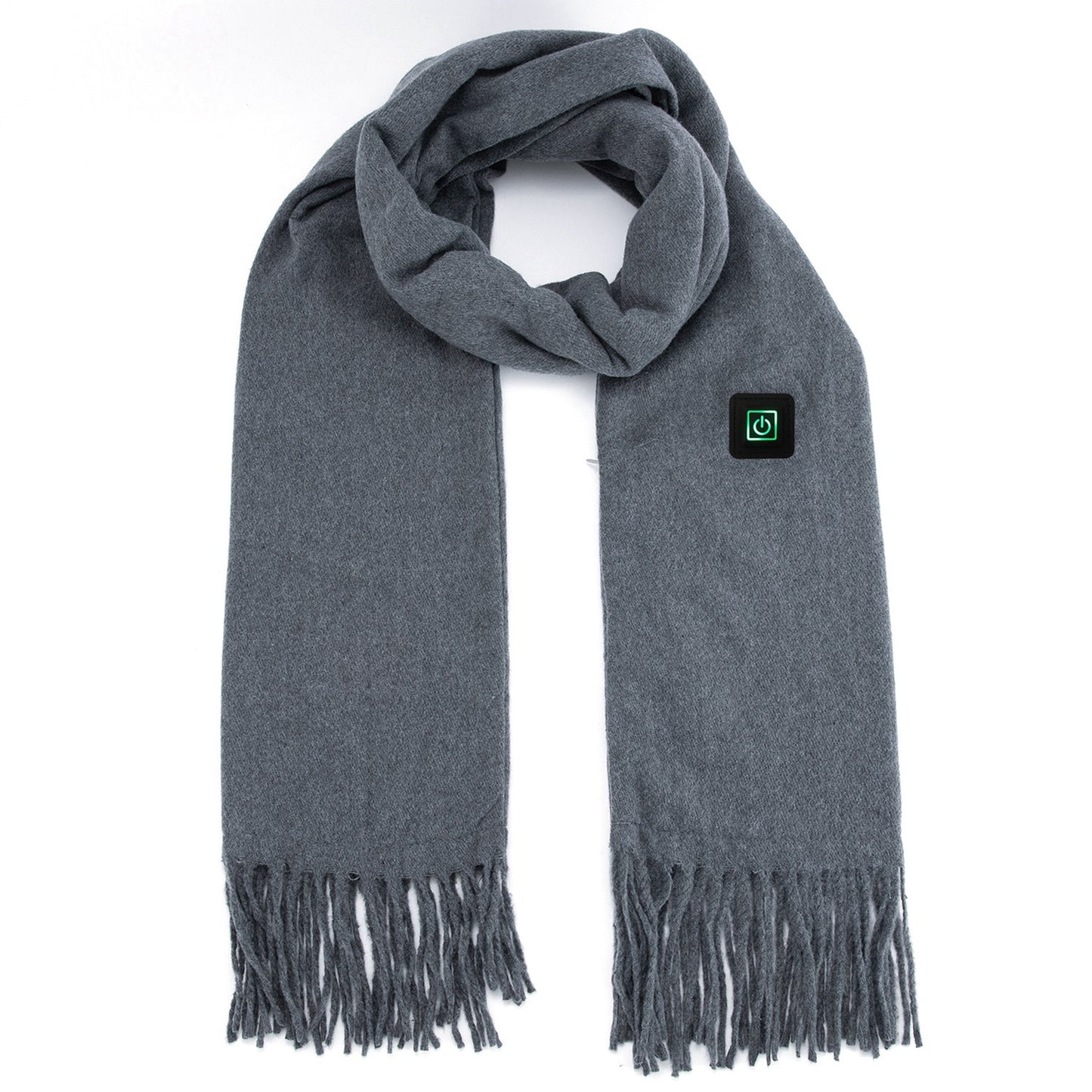 Electric Heated Winter Scarf – USB Rechargeable Neck Wrap with 3 Heating Modes | Unisex Heated Shawl for Outdoor Cycling, Skiing & Skating