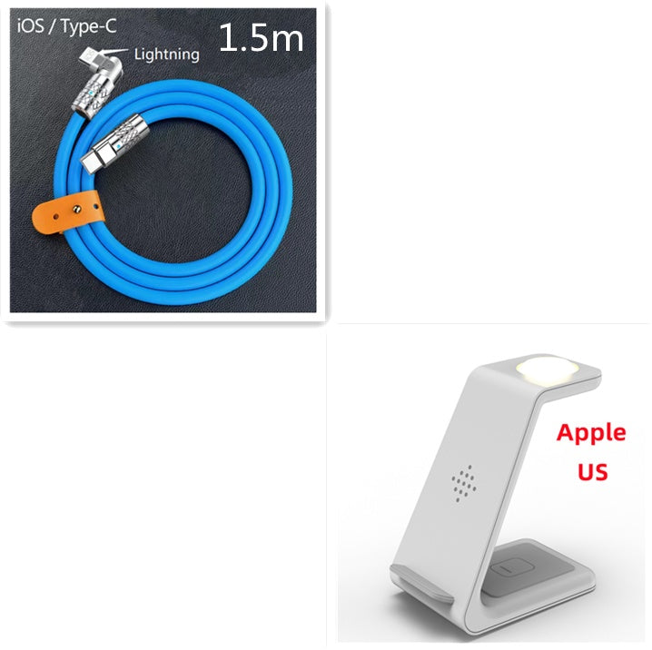 3-in-1 Fast Wireless Charging Station – The Ultimate Charging Solution