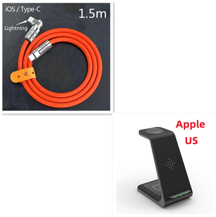3-in-1 Fast Wireless Charging Station – The Ultimate Charging Solution