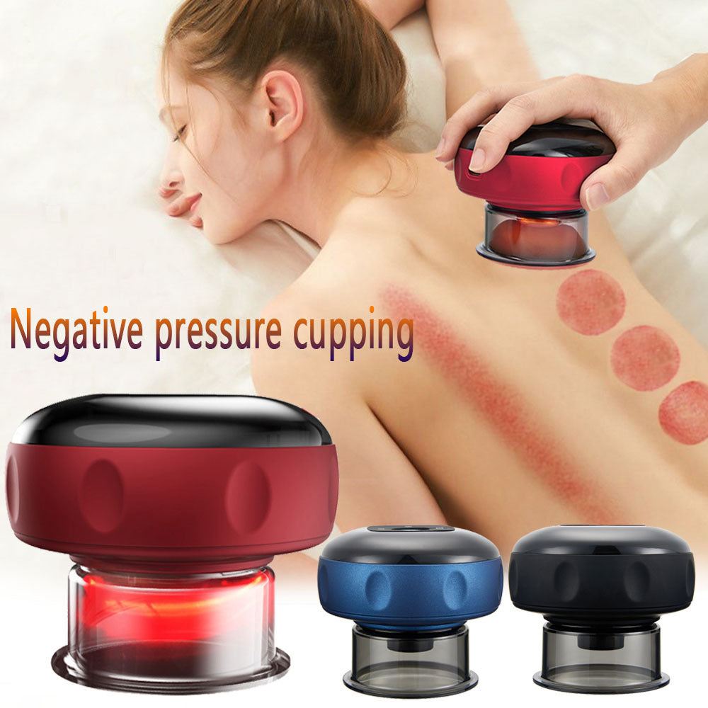 Electric Vacuum Cupping Massage Device – Anti-Cellulite Therapy & Body Slimming Massager
