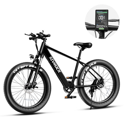 Best fat tire e-bike 2025/Professional Electric Bike For Adults, 26 X 4.0 Inches Fat Tire Electric Mountain Bicycle, 1000W Motor 48V 15Ah Ebike For Trail Riding, Excursion And Commute, UL And GCC Certified