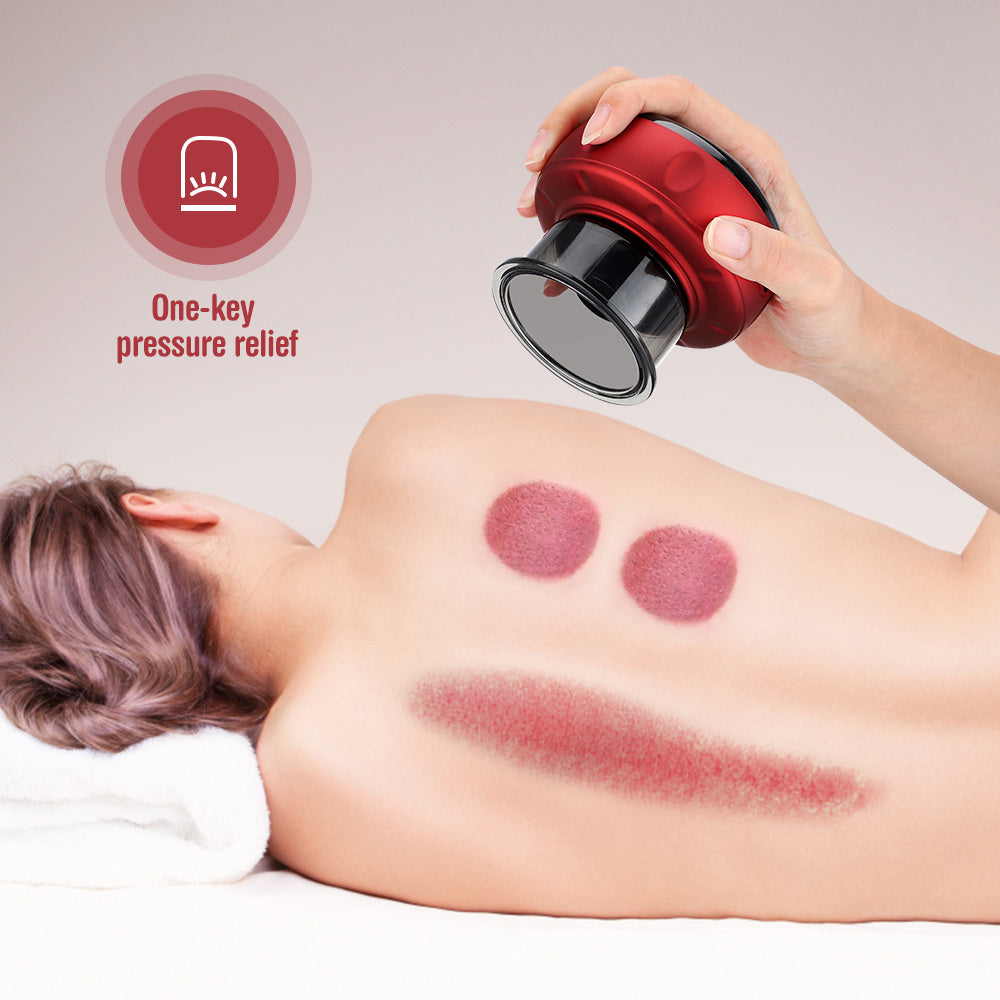 Electric Vacuum Cupping Massage Device – Anti-Cellulite Therapy & Body Slimming Massager