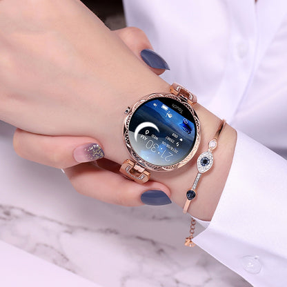 ✨ Fashion Women’s Smart Watch – Waterproof Fitness Tracker with Heart Rate Monitor & Stylish Design