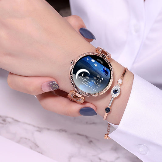 ✨ Fashion Women’s Smart Watch – Waterproof Fitness Tracker with Heart Rate Monitor & Stylish Design