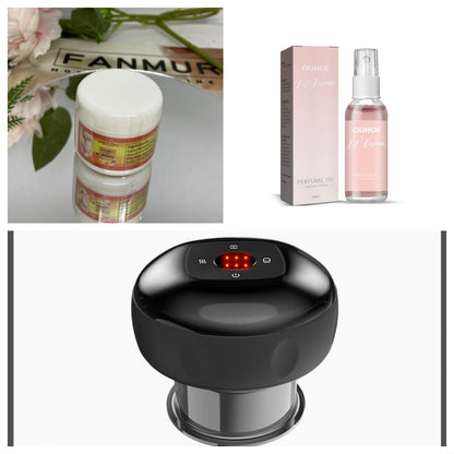 Electric Vacuum Cupping Massage Device – Anti-Cellulite Therapy & Body Slimming Massager