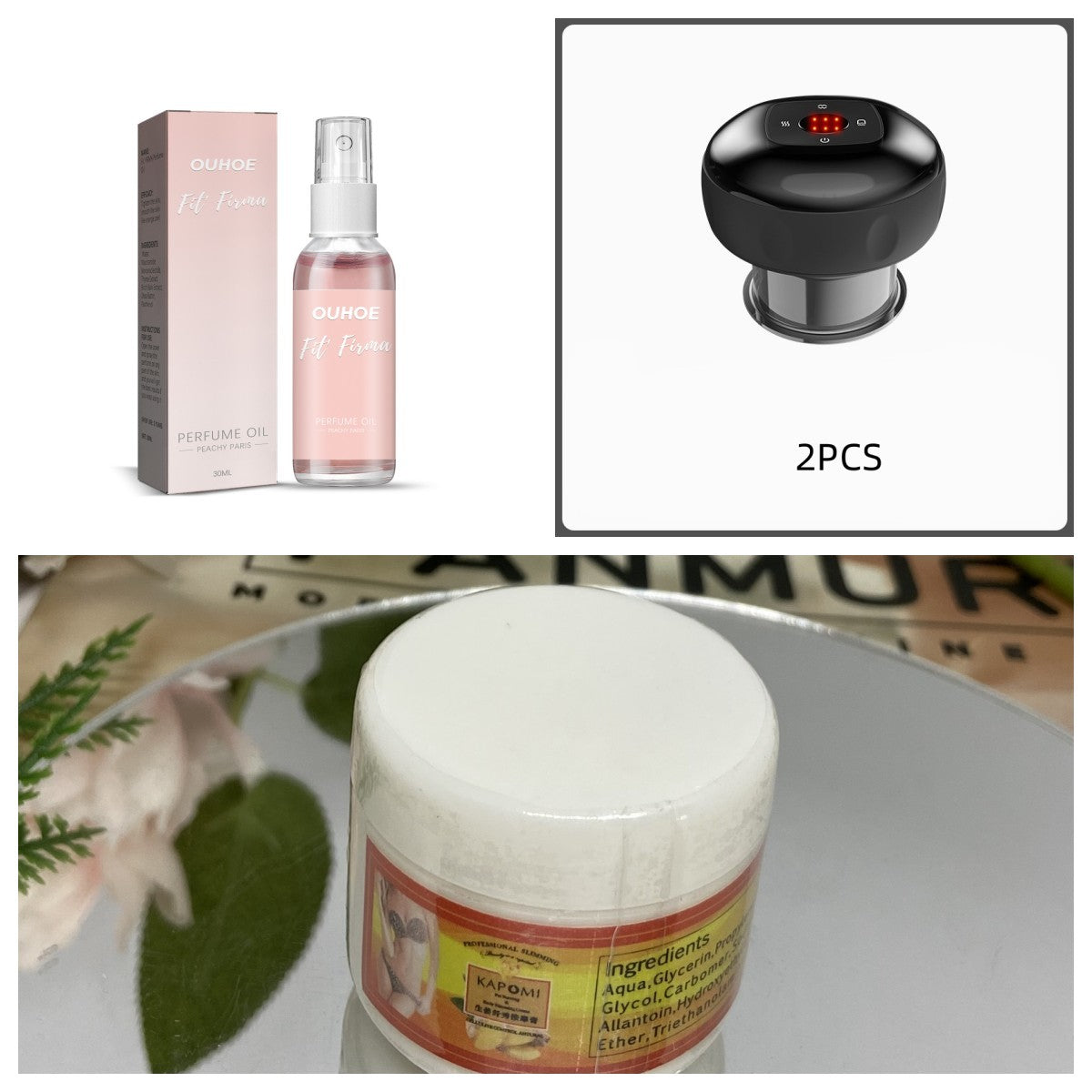 Electric Vacuum Cupping Massage Device – Anti-Cellulite Therapy & Body Slimming Massager