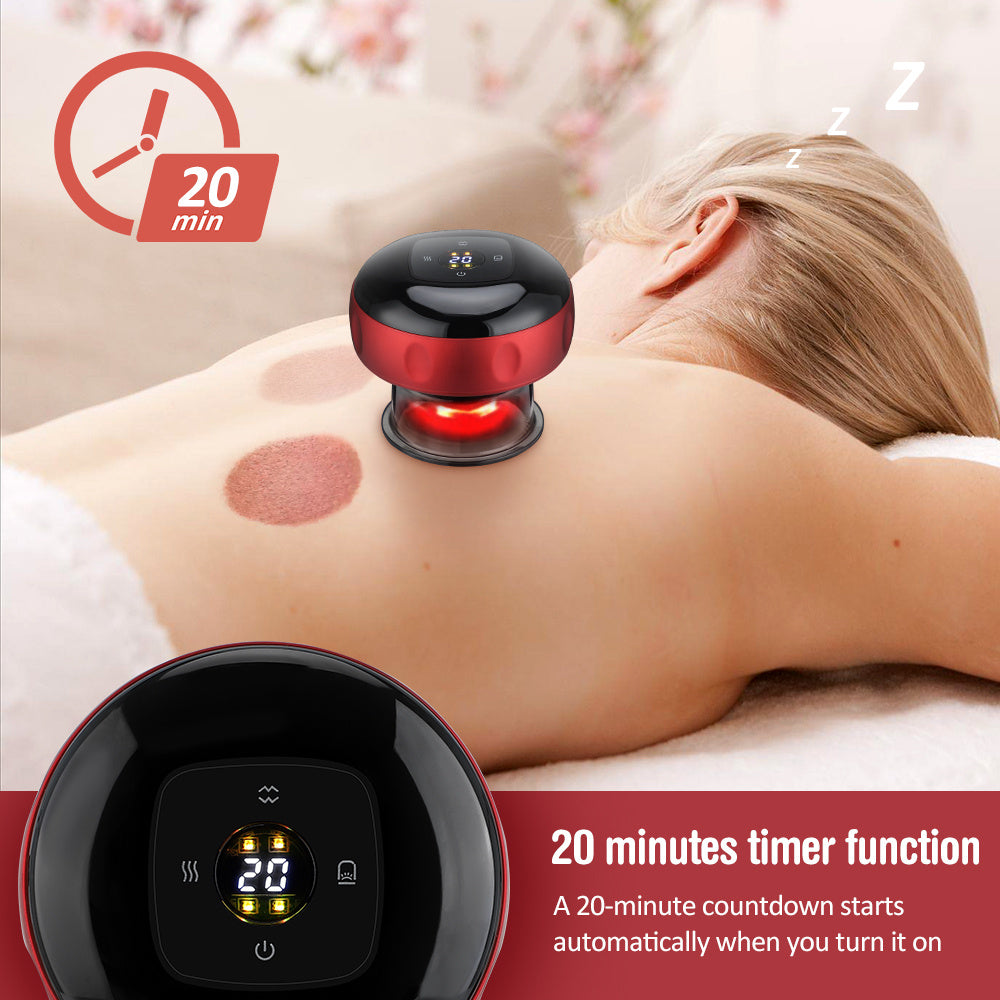Electric Vacuum Cupping Massage Device – Anti-Cellulite Therapy & Body Slimming Massager