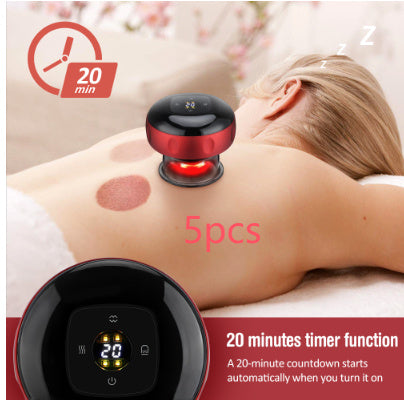 Electric Vacuum Cupping Massage Device – Anti-Cellulite Therapy & Body Slimming Massager