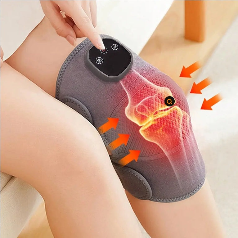 Versatile Knee & Leg Massager with Heat & Vibration Therapy